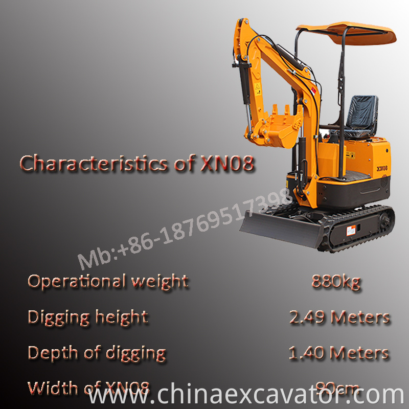 Mini excavator XN08